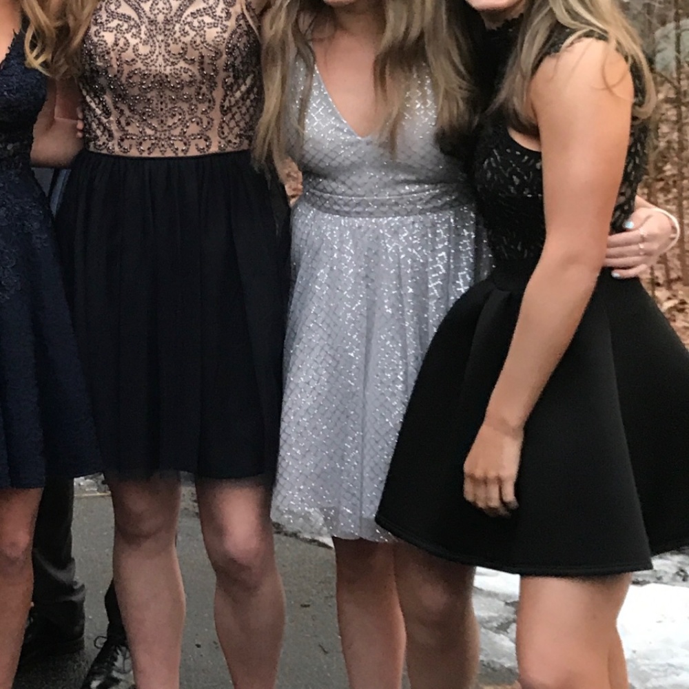 Black semi-formal dress, Size 0